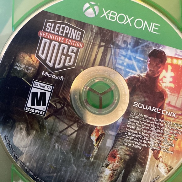 X BOX ONE. The Sleeping Dog - Picture 1 of 1